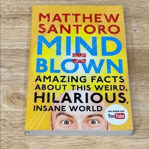 Mind Blown Book - Yellow and Blue Cover